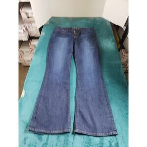 Lucky Brand Jeans Size 10 Womens Blue Stretch Pants Dark Mid Rise Sofia Bootcut